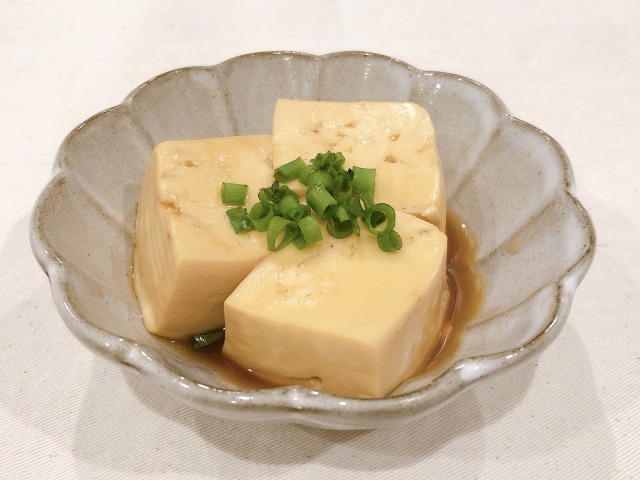 木綿豆腐のオイスターソース煮