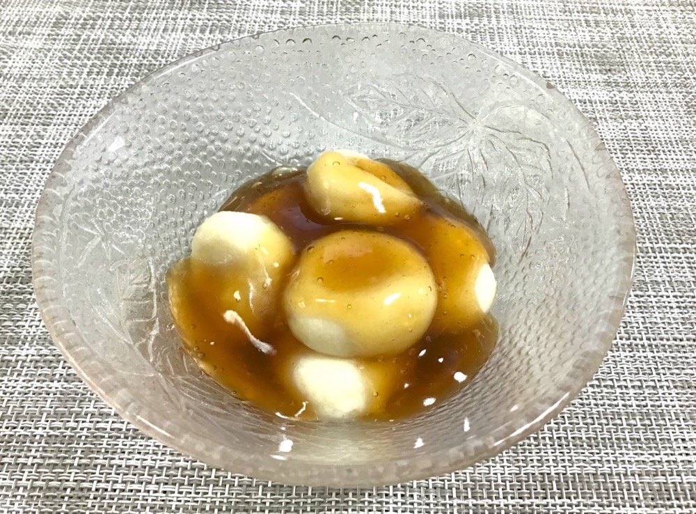 冷やし豆腐白玉