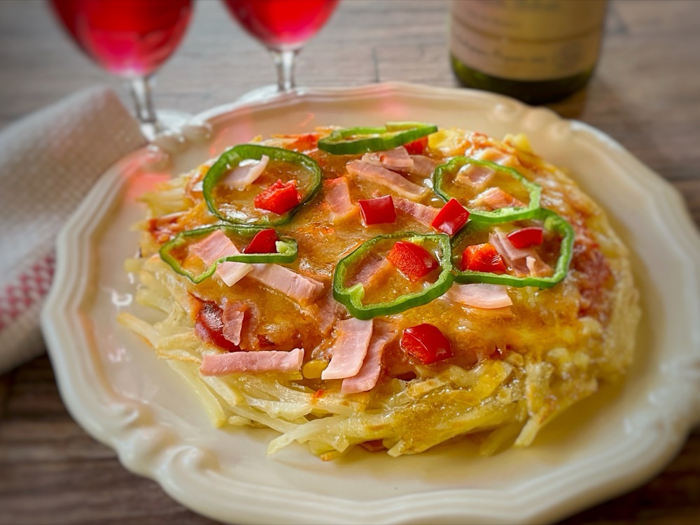 ピザ風じゃがいものガレット